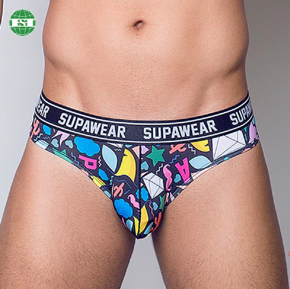 Funny print men's cute briefs underwear personalized with your logo