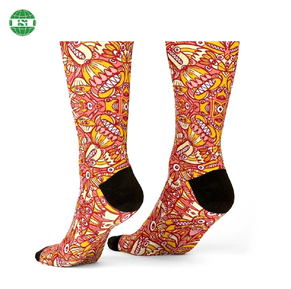Graffiti printed socks for adult customised with your own design