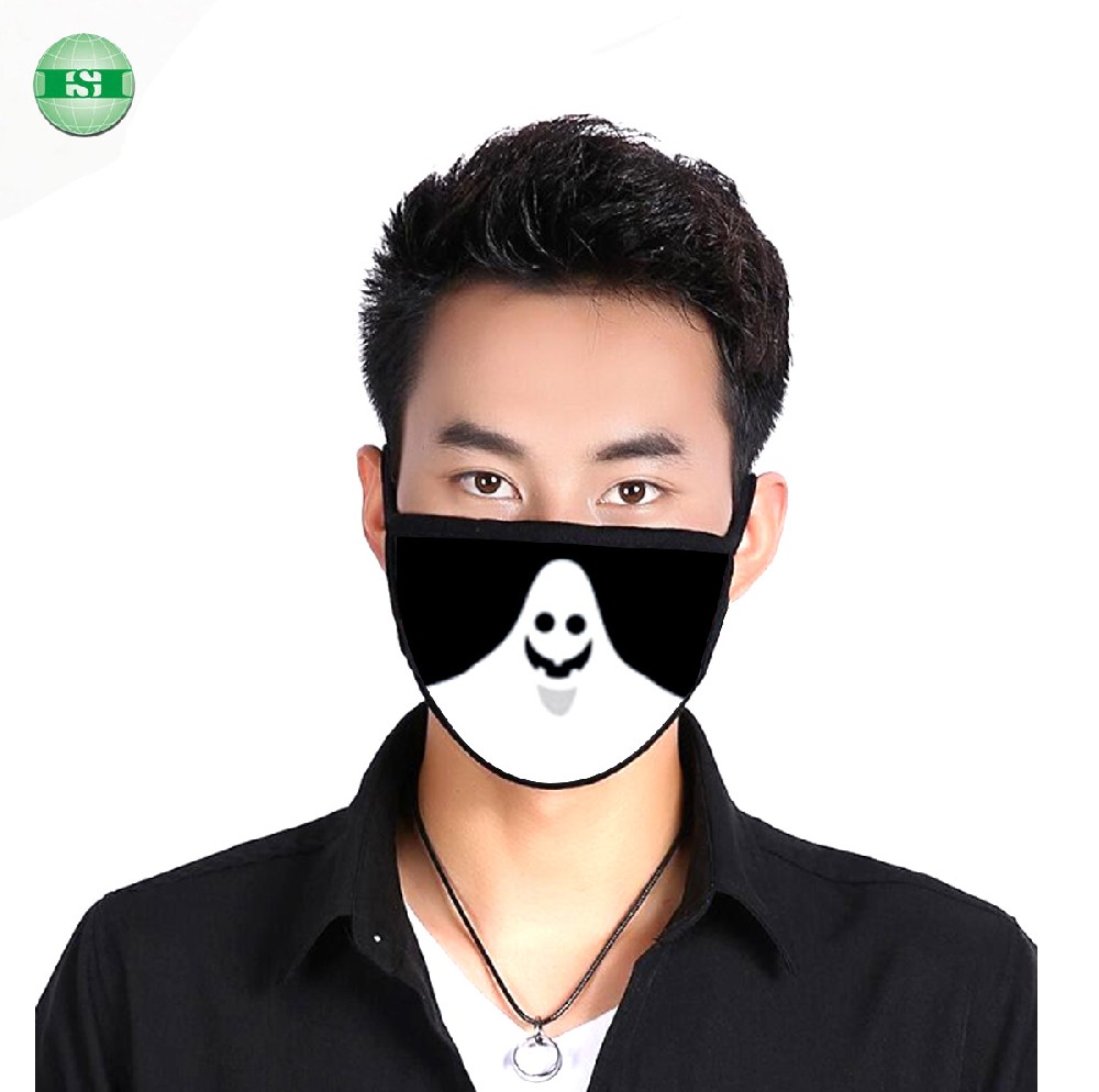 Halloween design print face mask full customization with your own design