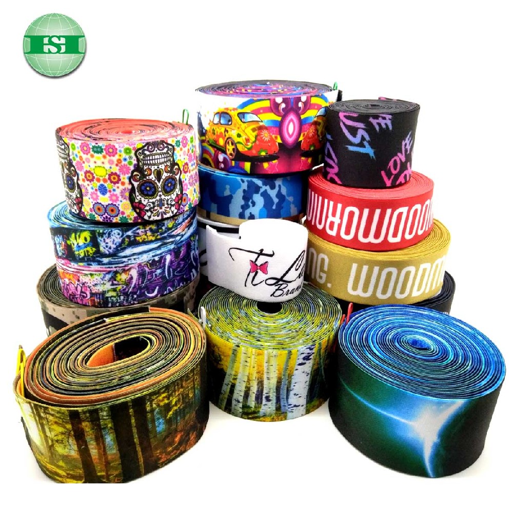 Sublimation elastic tape customized design and multiple size