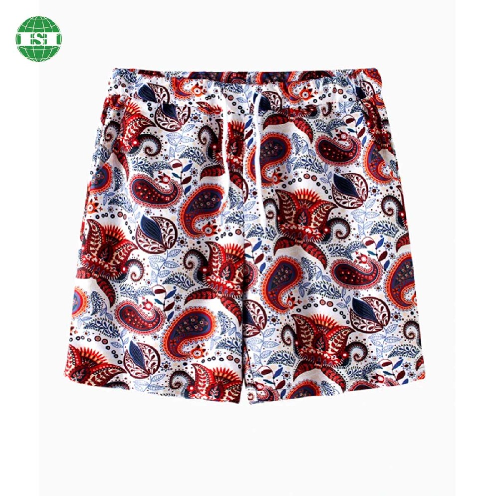 Tribe flower design print board shorts full customization with your own tech pack