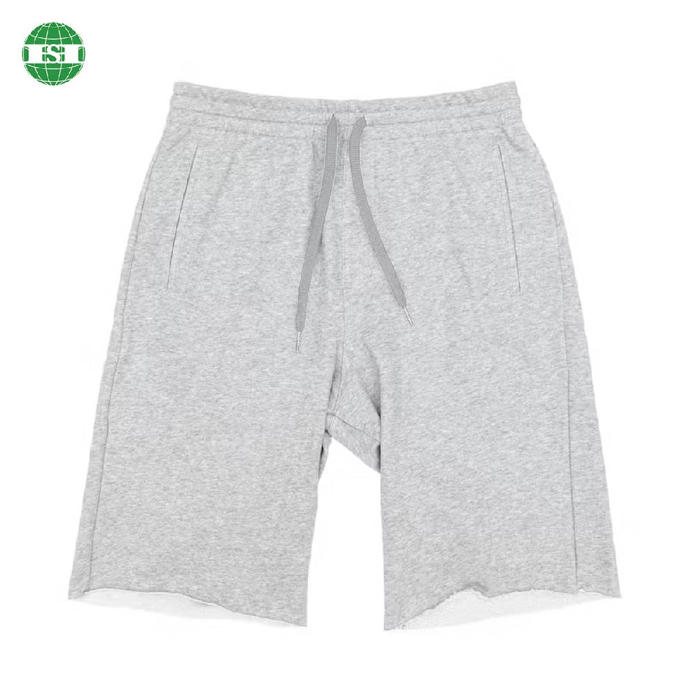 Boy's grey board shorts support customization